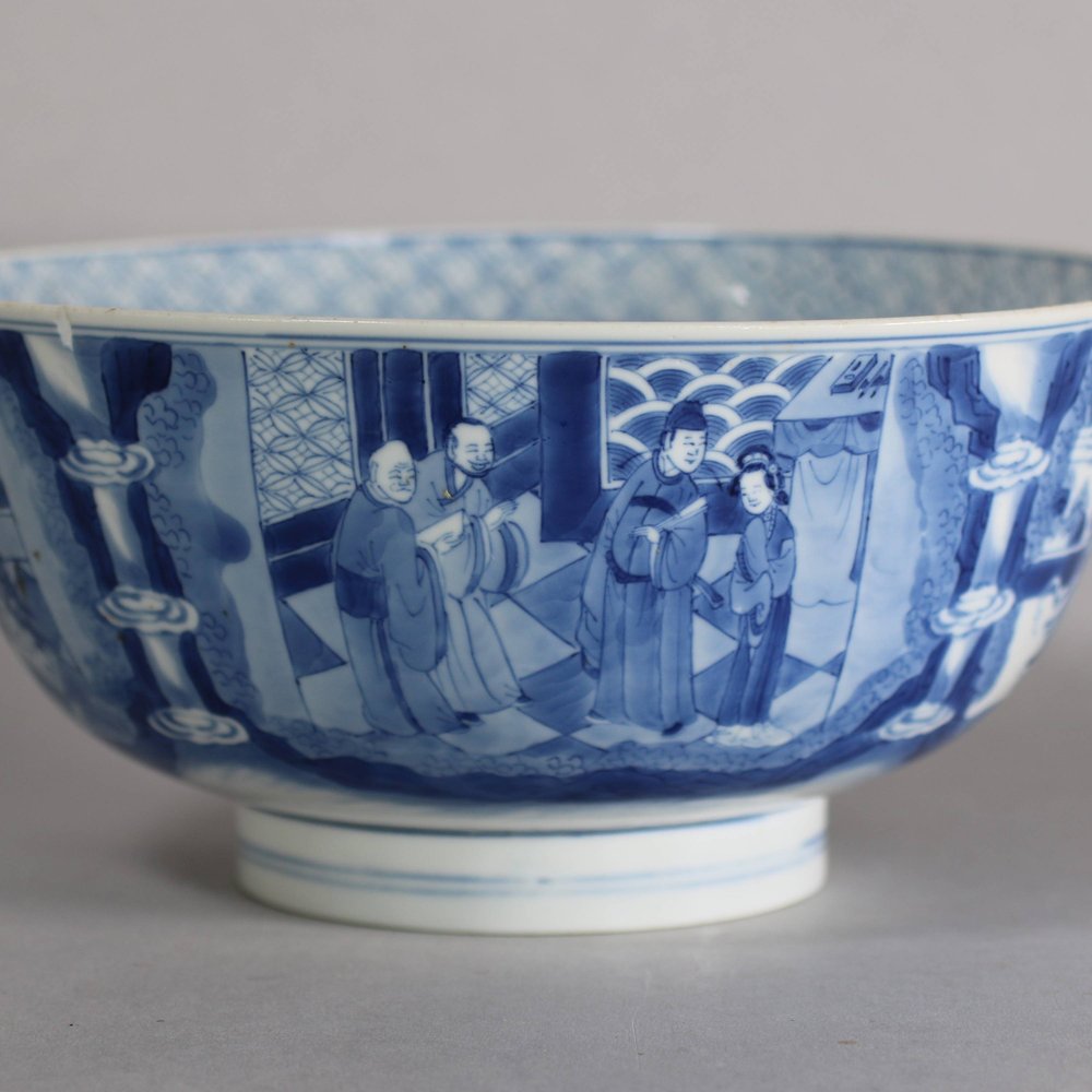 GG17 Chinese kangxi blue and white bowl