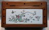 R457 Canton enamel and wood caddy, Qianlong (1736-95)