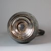 #120M English Sheffield plate silver ewer and cover