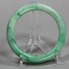 A2595 Jadeite bangle, 19th century, diameter: 3 1/2in. 8.9cm.  