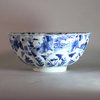 AA10 Large Chinese blue and white bowl, Kangxi(1662-1722)