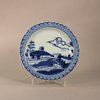 AA2 Japanese plate early 18th century, painted in the style of Frederick van Frijtom (c.1632-1702)