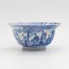 AA22 Chinese blue and white porcelain bowl, Kangxi period (1662-1722),
