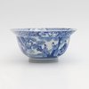 AA22 Chinese blue and white porcelain bowl, Kangxi period (1662-1722),