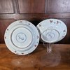 AA35 Pair of large famille verte ‘flower baskets’ dishes