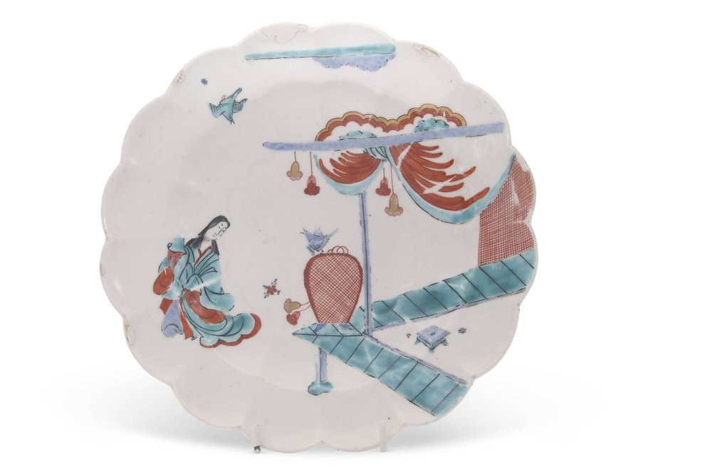 AA36 18th century Chelsea plate