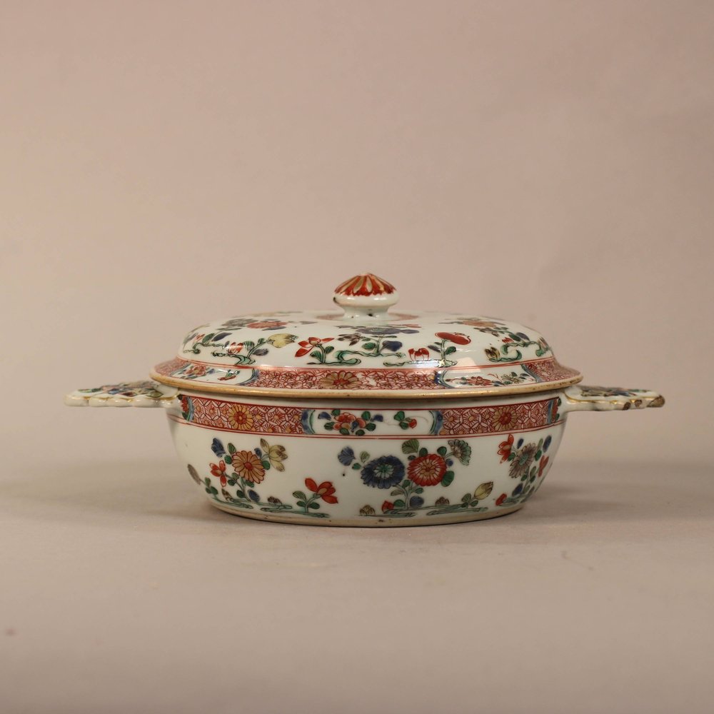 AA6 Famille verte porringer Kangxi(1662-1722)