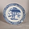 AA72 Chinese blue and white plate: Kangxi(1662-1722)
