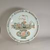 AA87 Large Chinese porcelain charger  from the Qing dynasty, Kangxi period (1662–1722)