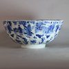AA9 Large Chinese blue and white bowl, Kangxi(1662-1722)