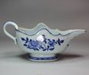 BD2 Nankin blue and white sauceboat, Qianlong (1736-95)