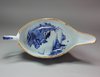 BD2 Nankin blue and white sauceboat, Qianlong (1736-95)