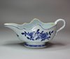 BD2 Nankin blue and white sauceboat, Qianlong (1736-95)