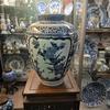 BL Large Japanese ovoid vase the slightly flared neck