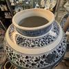 BL Large Japanese ovoid vase the slightly flared neck
