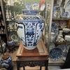 BL Large Japanese ovoid vase the slightly flared neck