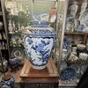 BL Large Japanese ovoid vase the slightly flared neck
