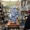 BL Large Japanese ovoid vase the slightly flared neck