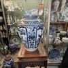 BL Large Japanese ovoid vase the slightly flared neck