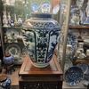 BL Large Japanese ovoid vase the slightly flared neck
