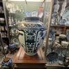 BL Large Japanese ovoid vase the slightly flared neck