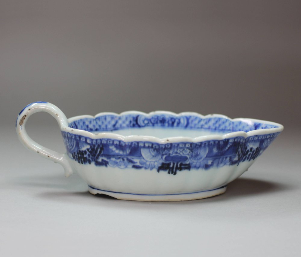 C908 Nankin blue and white sauceboat, Qianlong(1736-1795)