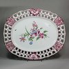 C915 Strasbourg faience oval dish (1762-1781)