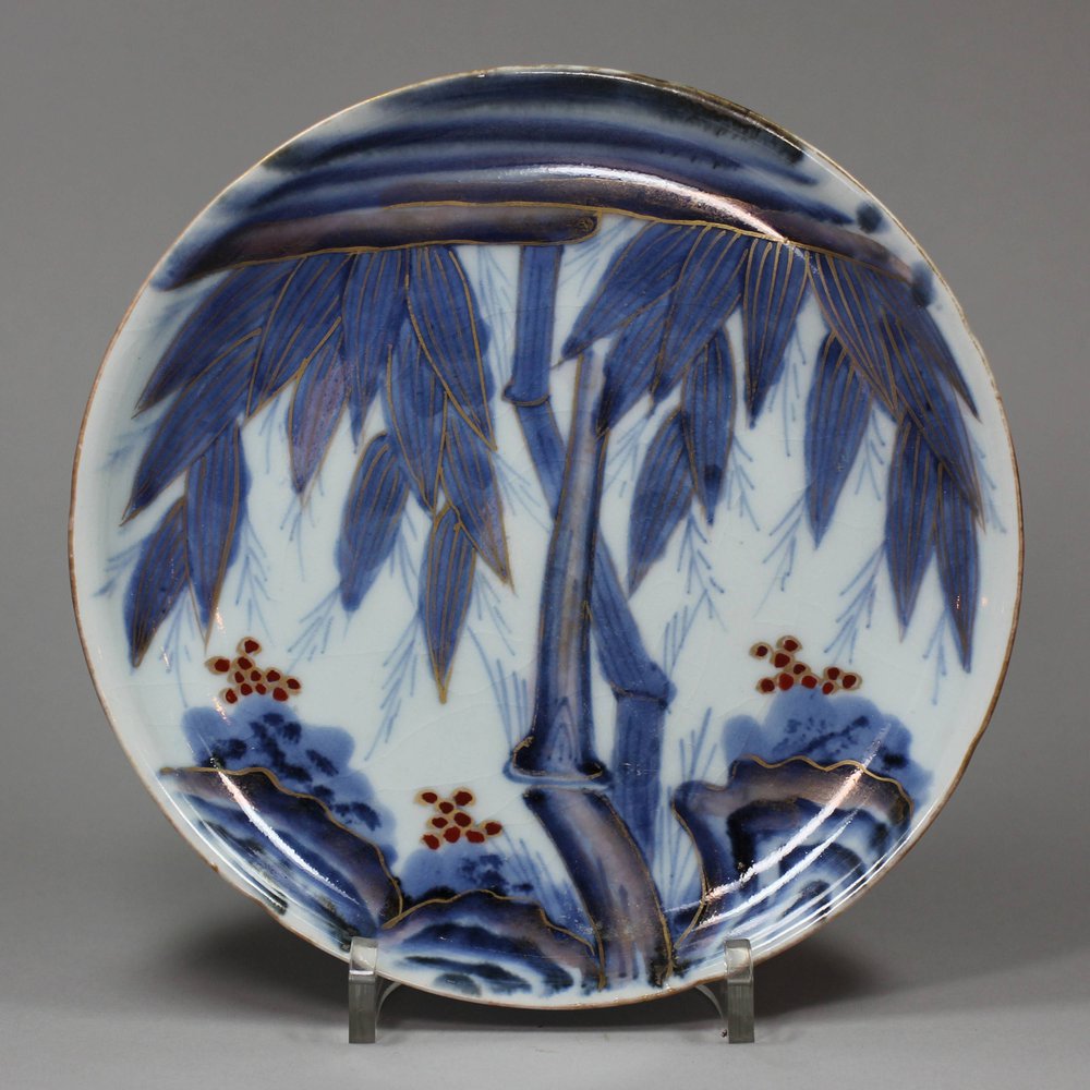 E208 Japanese imari dish, circa 1800