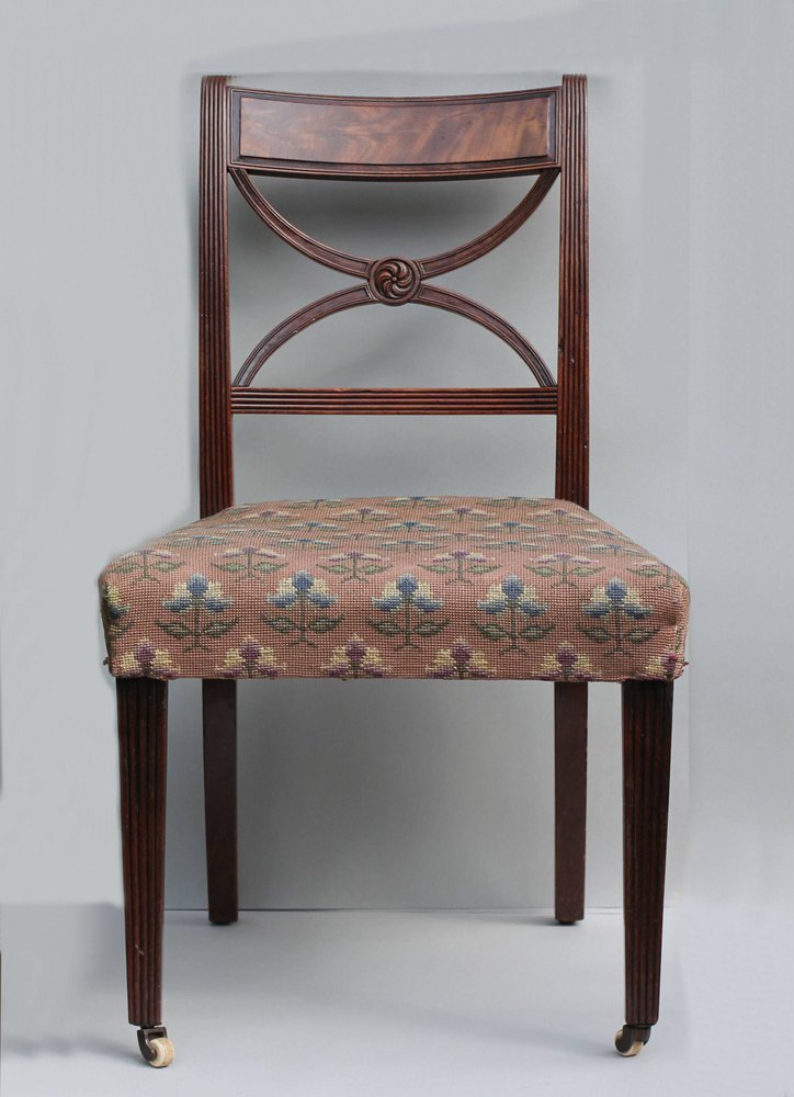 E40 George III mahogany dining chair