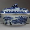 F50 Blue and white sauce tureen and cover, Qianlong (1736-95)