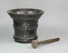 G702 Northern European bronze pestle and mortar