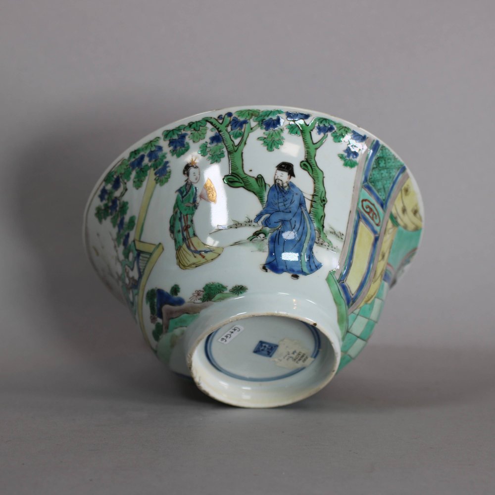 GG6 Chinese famille verte bowl Kangxi(1662:1722) bowl