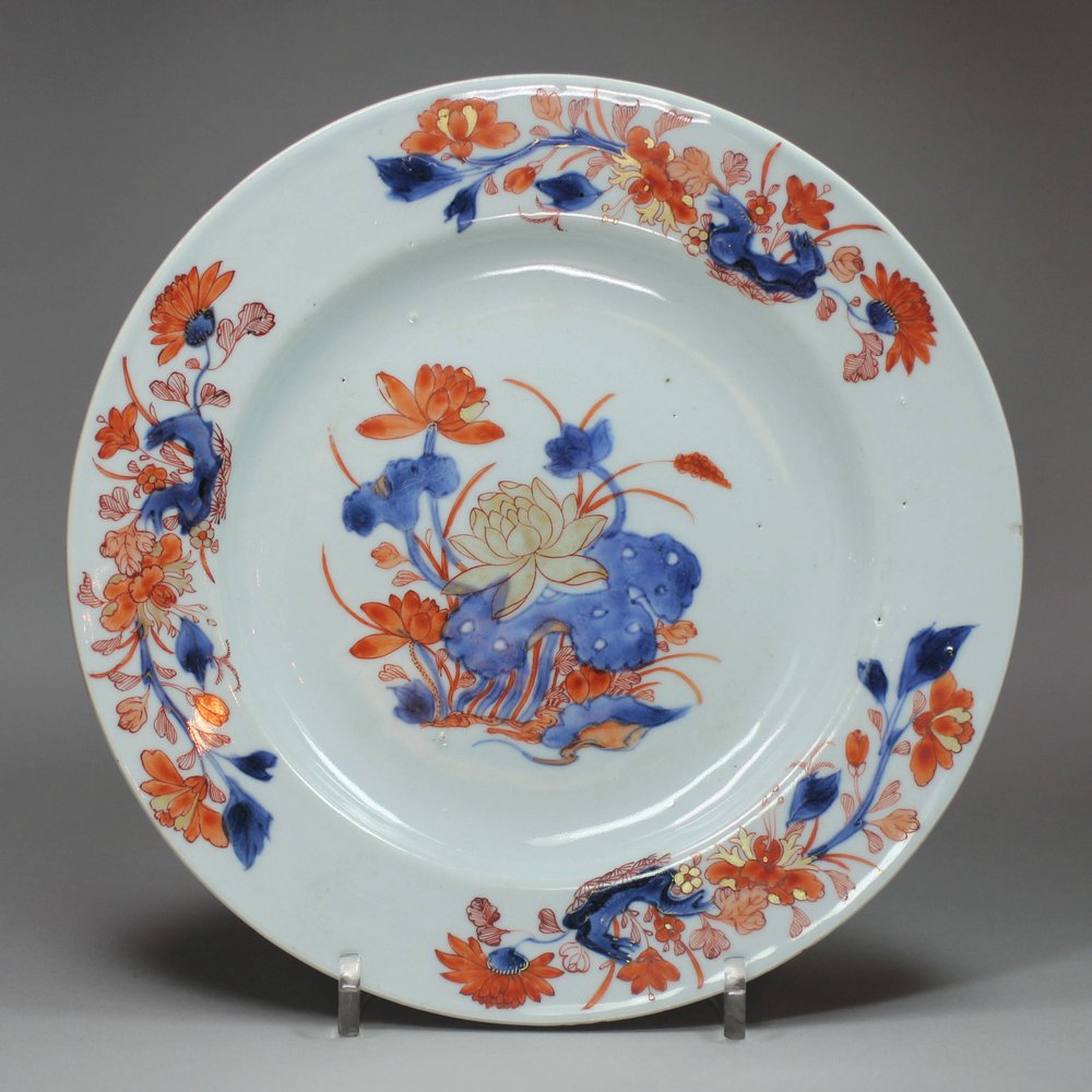 H16 Imari plate, Qianlong (1736-1795)