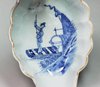 H739 Blue &amp; white sauce boat Qianlong(1736-1795)