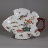 W608 Worcester Kakiemon vine leaf dessert dish, 18th century