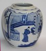 JB46 A good Chinese blue and white ginger jar, Kangxi (1662-1722)