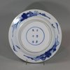 JB63 Blue and white plate, Kangxi mark and period (1662-1722)