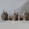 JB69 Extremely rare Japanese Imari garniture, circa 1700