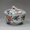 K880 Japanese Imari bowl and cover, Edo period, circa 1700