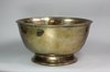 K950 An attractive eighteenth century brass bowl; diameter 19.5cm