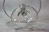 L925 Glass tazza, 18th century, diameter: 9 1/2in., 24.3cm