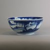 MW140 Blue and white bowl, Kangxi (1662-1722)