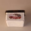 MW236 Enamel box decorated to the lid with a central scene of European