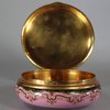 MW238 Viennese enamel pink ground box, late 19th century