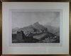 N145 Engraving of the 'View of the Great Wall of China