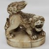 N303 Japanese ivory netsuke of a shishi, Edo period (1614-1868)