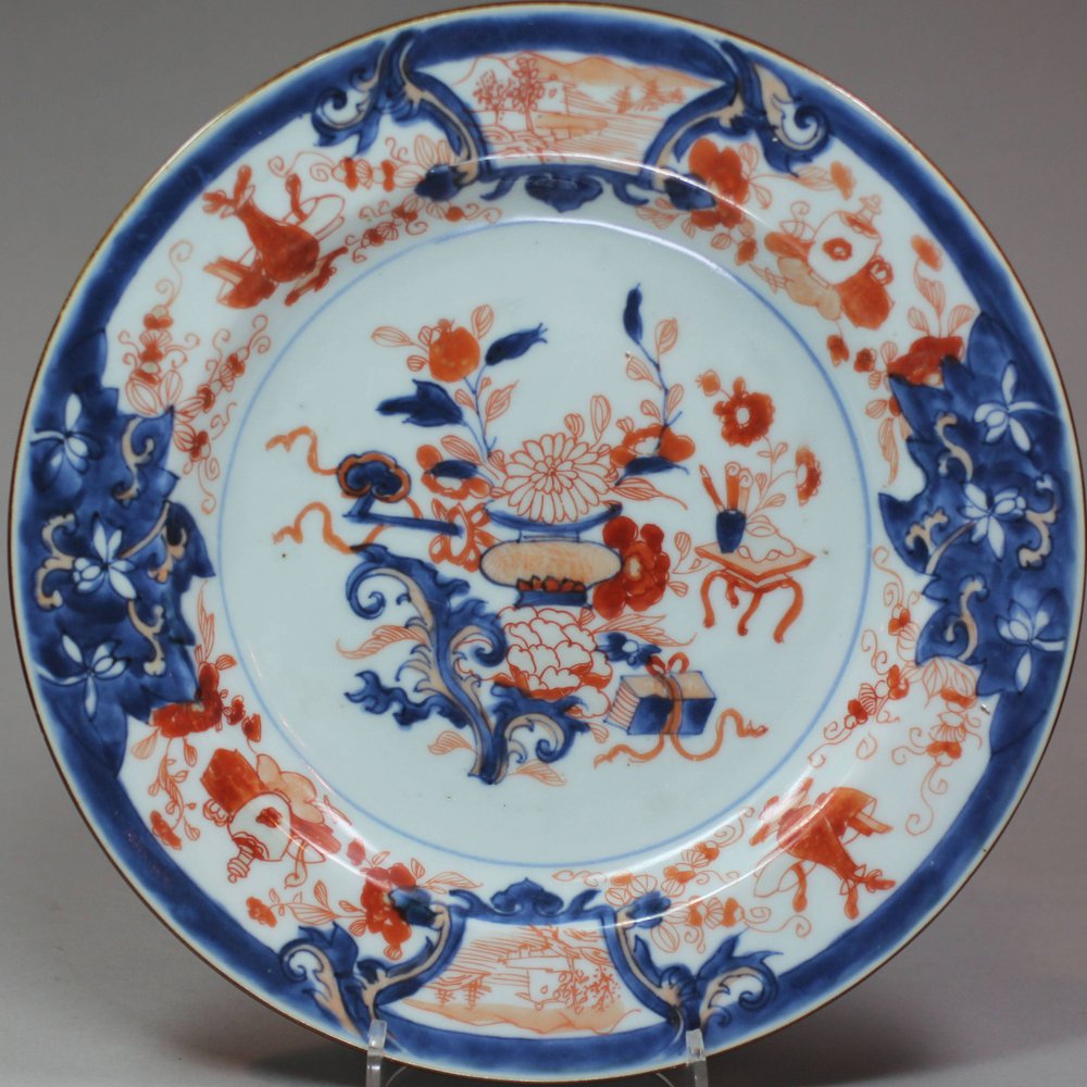 N360 Imari plate, Qianlong (1736-95)