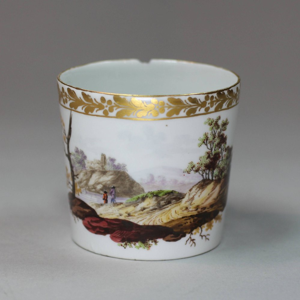 N368 Furstenburg coffee can, 18th century