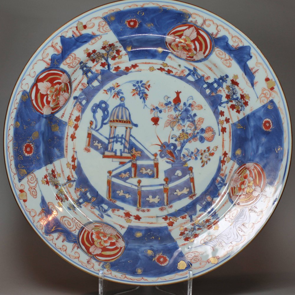 N690 Imari charger, Qianlong (1736-95)