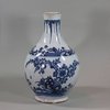 N807 English Liverpool delft vase, circa 1760